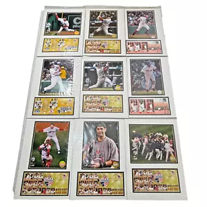 Boston Red Sox Lot of 9 Sealed USPS Photo Displays World Series Champions 2007 - Picture 1 of 24