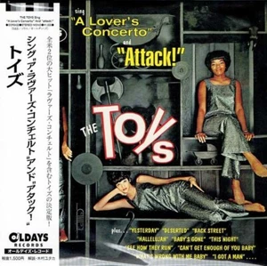 ＊TOYS / Sing “A Lover’s Concerto” And “Attack!” [Paper Sleeve CD] - Picture 1 of 3