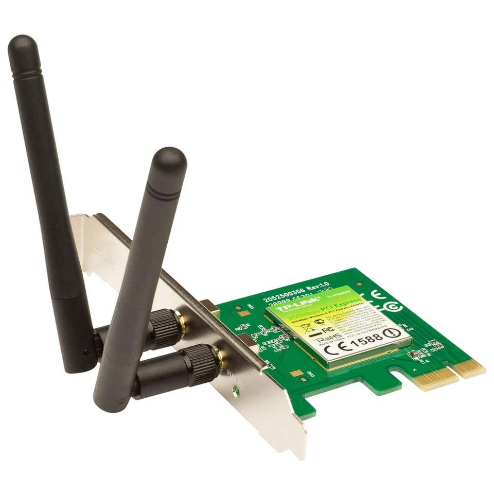SCHEDA di rete PCI Express WI-FI WIRELESS 300Mbps TP-LINK TL-WN881ND - Immagine 1 di 1