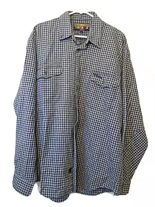 Tommy Bahama Men's Plaid Button-Front Shirt Size L Blue - Picture 1 of 5