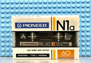 PIONEER N1a 60 1982 JAPÓN TIPO I CINTA DE CASETE EN BLANCO (1) (SELLADA) - Imagen 1 de 3