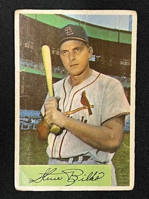 1954 Bowman #206 Steve Bilko Cardinals Low Grade - Image 1 of 4