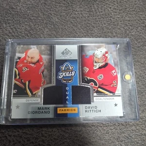 2020-21 Upper Deck SP Game Used - 2020 NHL All-Star Skills Fabrics Dualk - Picture 1 of 2