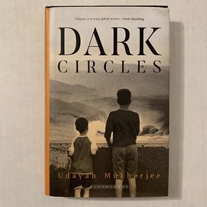 Dark Circles By Udayan Mukherjee First Edition 2018 Hardcover Dust Jacket India - Picture 1 of 7