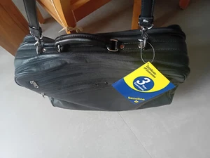 Reisetasche Leder Tasche Weekender Buisiness Saxoline Schultergurt TOP neuwertig - Bild 1 von 13