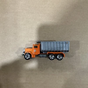 Mattel Hot Wheels 1979 Road Department Kenworth Truck Orange Malaysia - Picture 1 of 16
