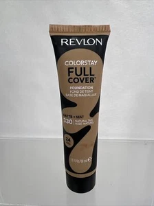 Revlon 330 Natural Tan Colorstay Full Cover Foundation 1oz 24 Hour COMBINE SHIP! - Picture 1 of 4