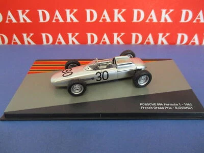 Die cast 1/43 Modellino Auto F1 Porsche 804 French GP D. Gurney 1962 - Immagine 1 di 4
