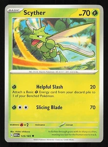 Scyther 123/165 Regular Near Mint Pokemon TCG Scarlet & Violet 151 MEW - Picture 1 of 1