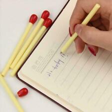 1pcs Ballpoint Pen Stationery Writing Students Match Pens Stick Ink Blue Z1D8