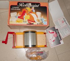 GIOCO STAMPANTE ROLLYPRINT ANNI 80 MONDADORI gc02