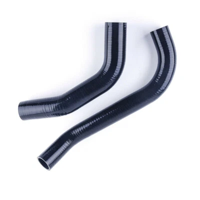 Fits 1965 1966 Pontiac GTO/TEMPEST/LEMANS 5.3L Silicone Radiator Hose Kit Black - Image 1 of 4