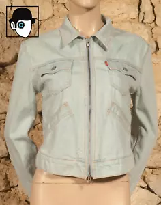 LEVIS VINTAGE FADED DENIM JACKET UK 10 / US 6 / FR 38 - Picture 1 of 6