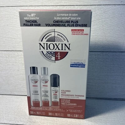 NIOXIN System 4 Starter Kit Shampoo, Conditioner, Treatment Colored Hair - Image 1 of 4