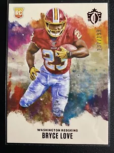 Tarjeta de radiocontrol Bryce Love 2019 Chronicles Gridiron Kings Ruby #GK27 REDSKINS RC/199 - Imagen 1 de 1