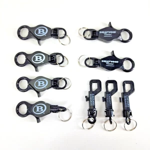 Bally's, Caesars, Hollywood, Casino keychain Lot without bungee lanyard cord - Picture 1 of 4