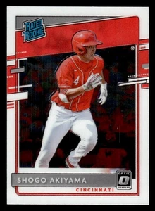 2020 Donruss Optic #96 Shogo Akiyama Rookie REDS - Picture 1 of 2