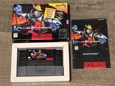 Killer Instinct Super Nintendo Snes Completo CIB Buen Estado Auténtico Foto 1 de 4