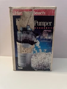 Popcorn Pumper Electric Hot Air Popper Hamilton Beach 73100 Model PP01 5 Qt New - Picture 1 of 9