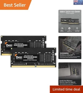 32GB (2x16GB) DDR4 RAM 3200MHz, Energy-Efficient & Dust Resistant - Picture 1 of 8