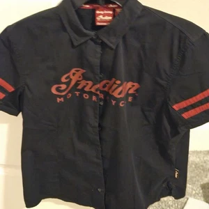 Shirt Women  Indian Motorcycle Size Large - Picture 1 of 4
