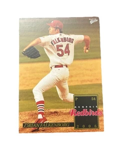 2006 MultiAd Sports Memphis Redbirds Brian Falkenborg Team Set Karte - Bild 1 von 1