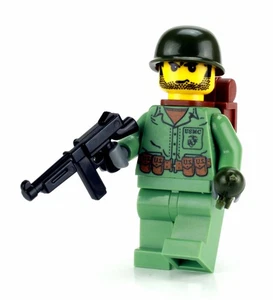 Battle Bricks WW2 Marine Soldat Minifigur - Bild 1 von 6