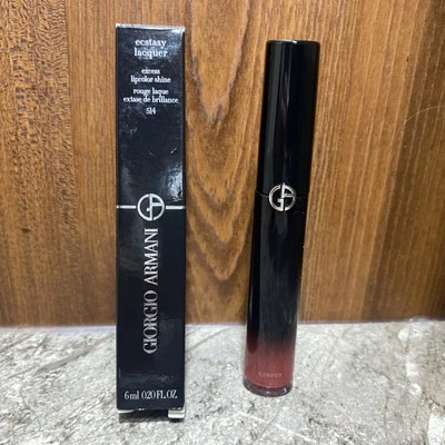 Armani Pink Lipstick Ecstasy Lacquer Excess Liquid Lipcolor 514 Cherry Pink - Image 1 of 4