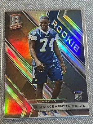 2018 Panini Spectra #154 Dorance Armstrong Jr. #/99 Dallas Cowboys - Image 1 of 2