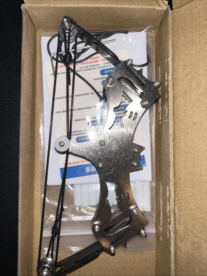 Juego de flechas de arco mini compuesto de tiro con arco juegos regalo de tiro arco de acero inoxidable NUEVO Foto 1 de 1