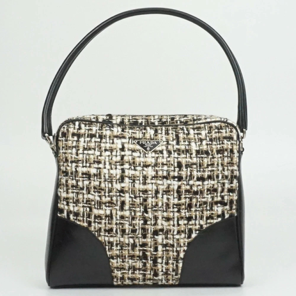 PRADA Tweed Exterior Bags & Handbags for Women for sale | eBay