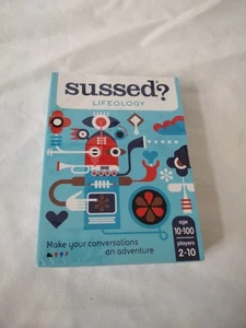 SUSSED Card Game LIFEOLOGY (BLUE) NEW & SEALED - Picture 1 of 4