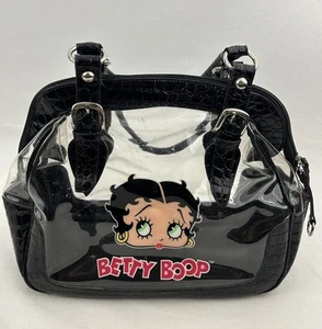 Betty Boop Large CLEAR Purse Handbag Shoulder Vtg - Picture 1 of 19