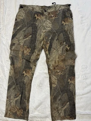VTG 90s Whitewater Outdoor Realtree Hardwoods Camo Mossy Oak Hunting Pants Sz XL - Image 1 of 4