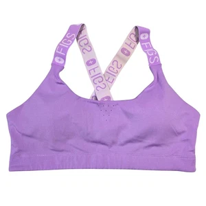 FIGS Sports Bra Womens XL Lavender Purple Workout Activewear Athleisure Gym Cute - Picture 1 of 7