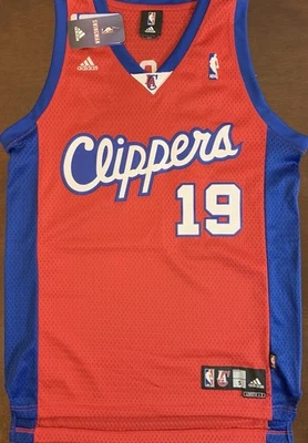 Rare Vintage Adidas NBA Los Angeles Clippers Sam Cassell Basketball Jersey - Image 1 of 4