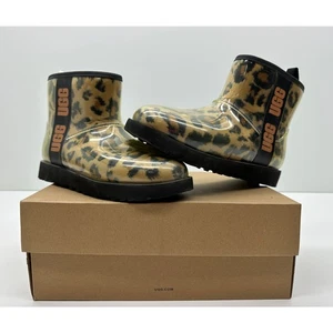 Stivali UGG donna classici trasparenti mini pantera butterscotch taglia 7 nuovi con scatola #00S - Foto 1 di 11
