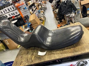 OEM Camel Back King Queen Harley Factory Chopper Seat Ironhead Sportster 1982-03 - Picture 1 of 14