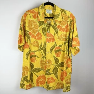 Vintage Sun Fashions Of Hawaii Hawaiihemd Made in Honolulu XL bunt 50er 60er - Bild 1 von 6