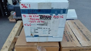 LEESON W5205062 MODEL HMQ520-36-H-56 RATIO 36:1 LOCATION P-3 - Picture 1 of 4