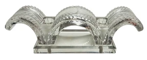 Vintage 1930’s Porquerolles Model Deco Candle Holder Lalique Crystal 12” EUC - Bild 1 von 10