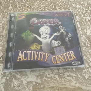 Casper Animated Activity Center Windows Mac 1998 Jewel Case Vintage Rare New - Picture 1 of 2