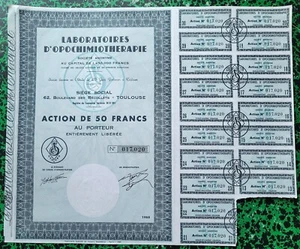 Dépt 31- Toulouse 62 Boulevard des Recollets - Laboratoires Pharmaceutiques 1968 - Picture 1 of 1