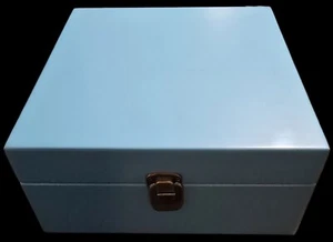 Nueva caja de almacenamiento de madera con pestillo para aceites esenciales dōTERRA - 36 ranuras [Aqua] - Imagen 1 de 3