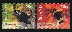 Iceland: 2004 Common Insects (1027-1028) MNH - Picture 1 of 1