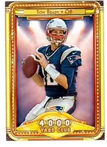 2013 Topps #4 Tom Brady 4000 Yard Club - Bild 1 von 1