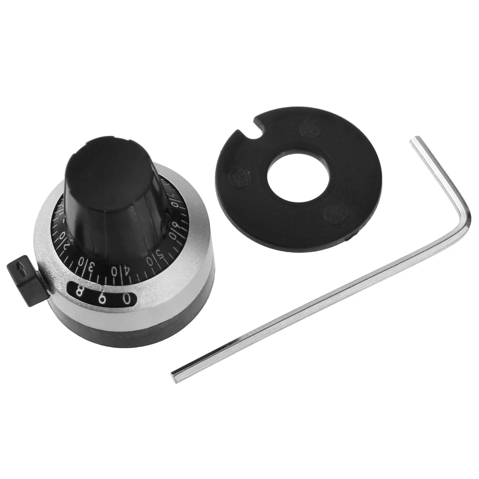 Potiknopf Drehknopf Zähler Reglerknopf Potentiometer Fein Abstimmung Justierung - Bild 1 von 1