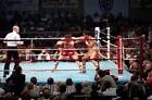 Ray Mancini Lands A Left Jab Against Hector Camacho Old Boxing Photo