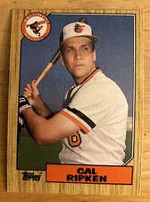 1987 Topps Cal Ripken, Jr. Baseball Card #784 Orioles HOF NM O/C