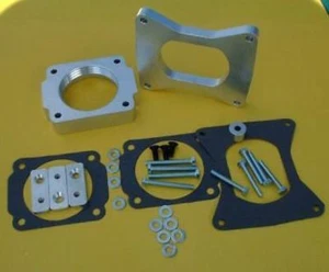 Cuerpo de acelerador y espaciadores de admisión Ford Mustang gt ""helix"" 1996-2003 - Imagen 1 de 4